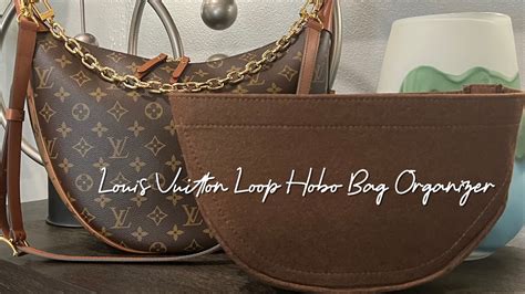 Purse Organizer for Lv Loop Hobo Bag Insert, Lv Loop Hobo GM 